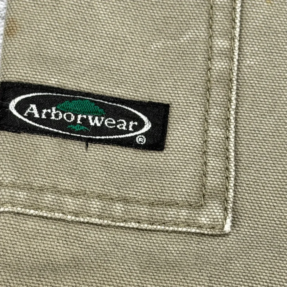 Arborwear Original Tree Climbers Gear Pants Mens 38x32 Green  Canvas Work Dist - Picture 7 of 16
